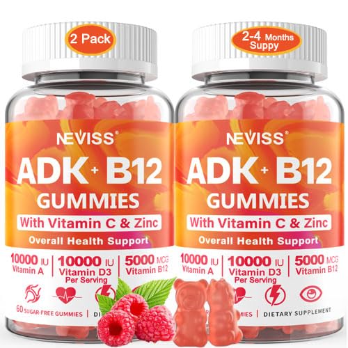 NEVISS Sugar-Free ADK Vitamin B12 Gummies