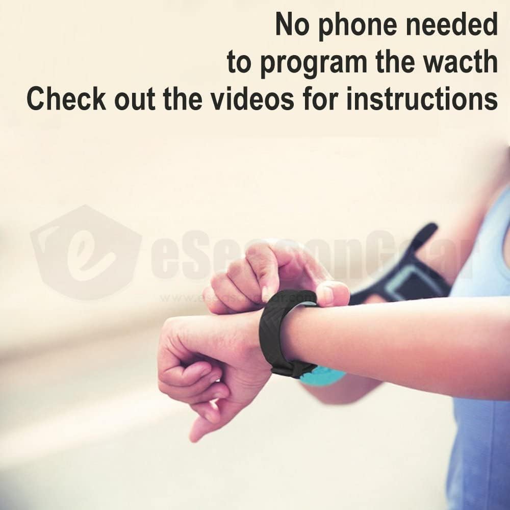 eSeasonGear VB80 Vibrating Alarm Watch, Silent Vibration