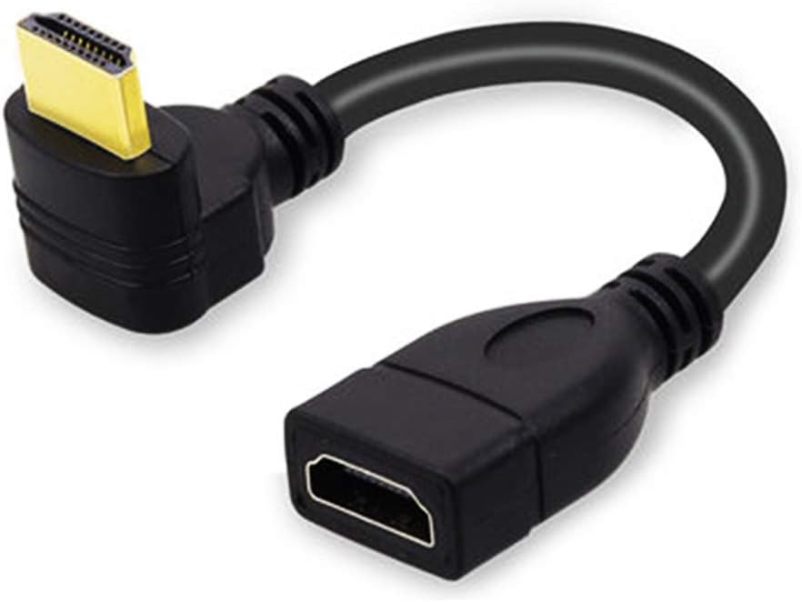 OLIREXD HDMI Extension Cable 90 Degree L-Type HDMI Cable GBIS663