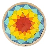 50-tot-100-stukjes - Klassisches World Houten Mandala Puzzel, 72. (1 Spielzeug)