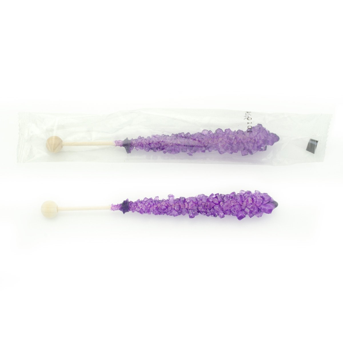 Boone's Mill | Rock Crystal Candy Sticks | Purple Grape | 36 Sticks