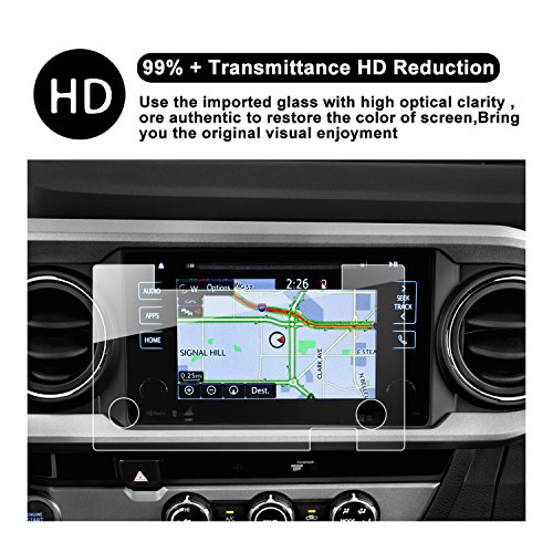 Ruiya 2016 2017 2018 2019 Tacoma 7 Inch In-Dash Entune Screen Protector, Hd Clear Tempered Glass Car Navigation Screen Protective Film #TOP1