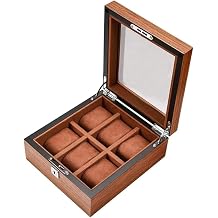 Ah ap saat kutusu erkekler kad nlar i in izle durumda ekran kutusu ah ap izle vitrin organizat r  effaf cam pencere  st
