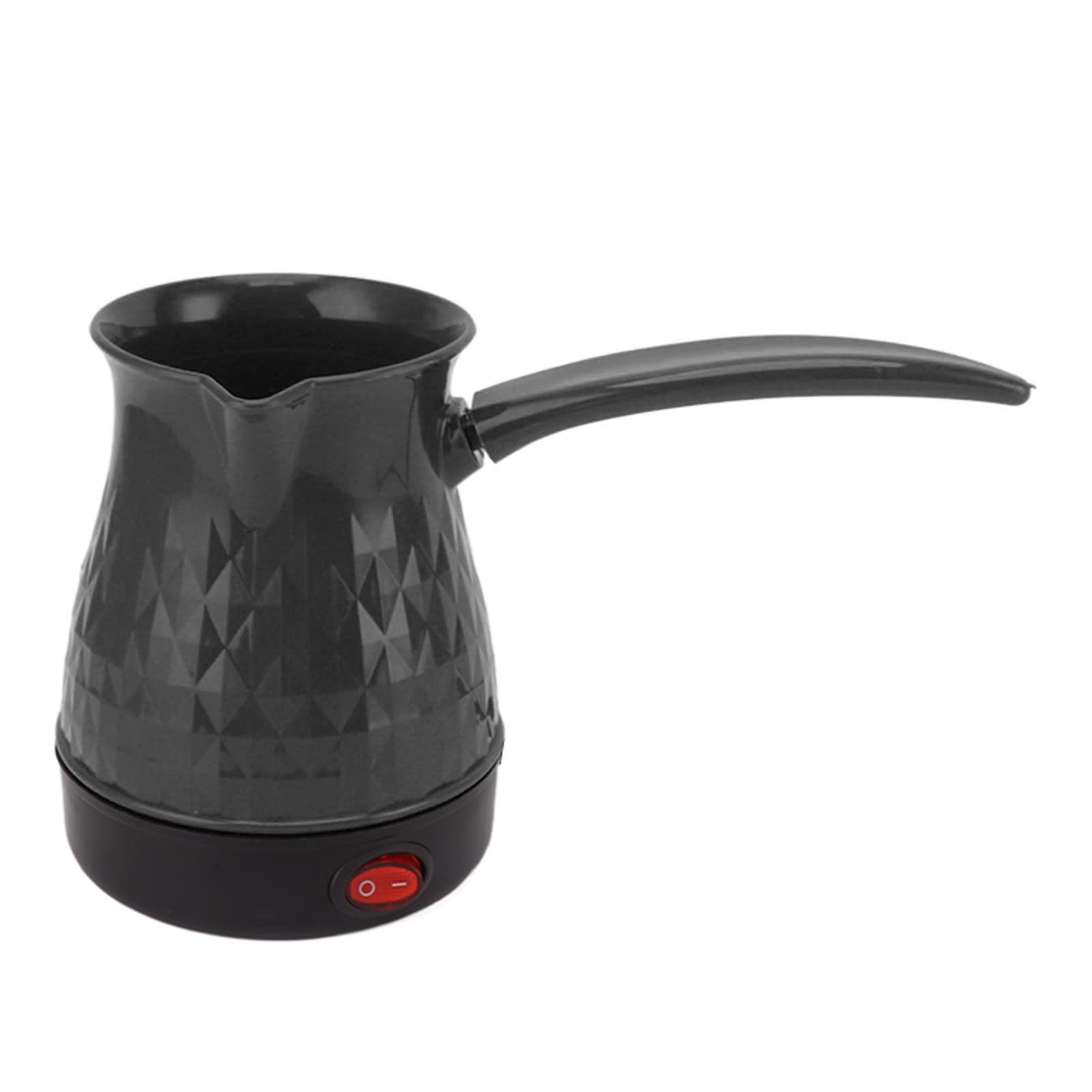 Turks Koffiezetapparaat, 500 Ml Arabisch, Grieks en Turks Elektrisch Koffiezetapparaat Machine Pot Warmer Ketel, Roestvrijstalen Turkse Koffiepot voor Thuis, Thee, Koffie (GREEN