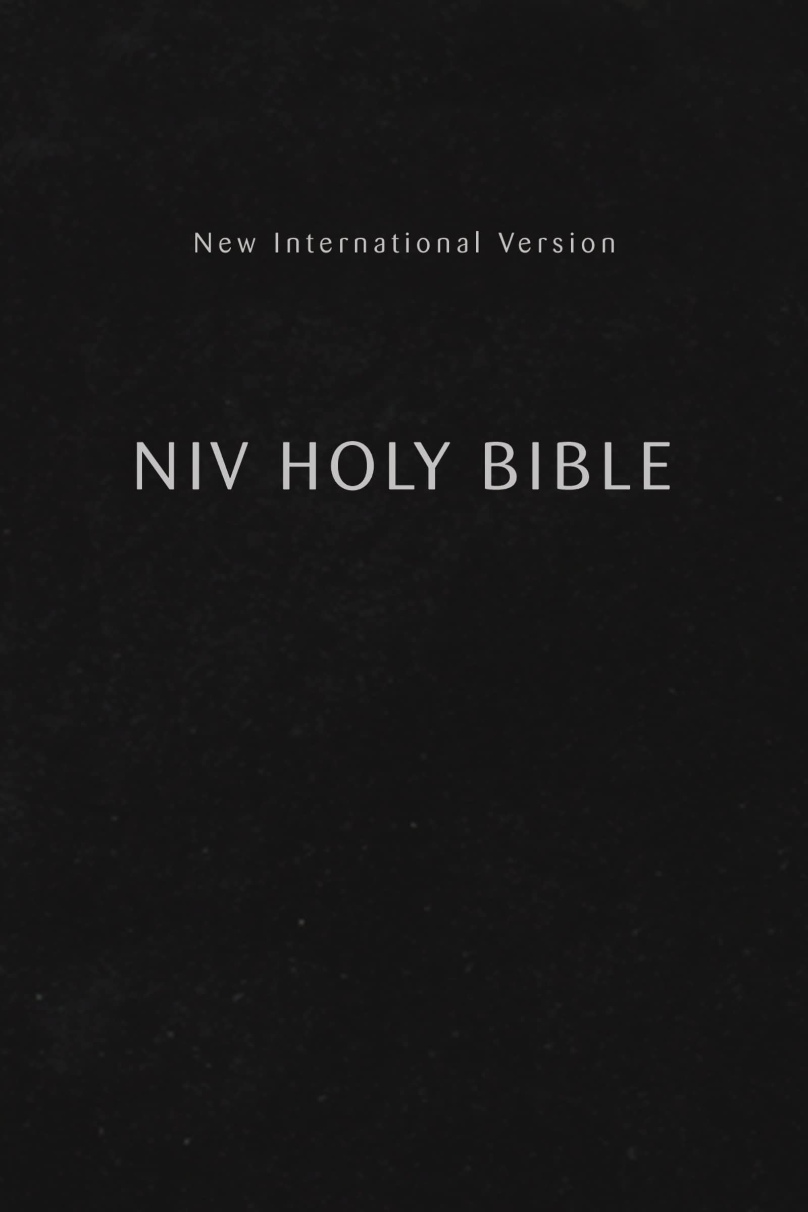 Niv, Holy Bible, Compact, Paperback, Black, Comfort Print