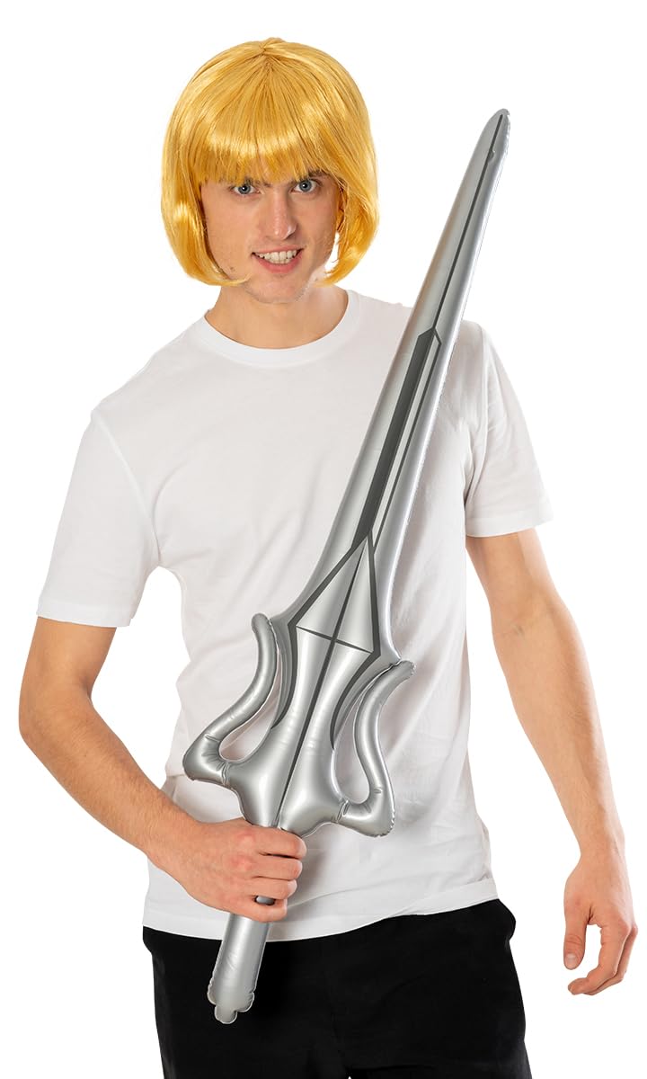 Rubies Zestaw akcesoriów Heman, Oficjalny MOTU Master Of The Universe, Rekwizyty i akcesoria kostiumowe na Halloween, karnawał, Boże Narodzenie, urodziny