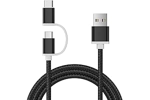 2 in 1 Fast Power Cord for Kindle & Tab