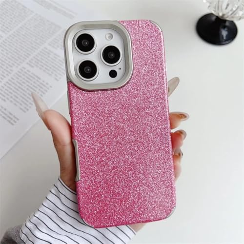 Coque de luxe iPhone 16 Plus magnétique magenta haute protection