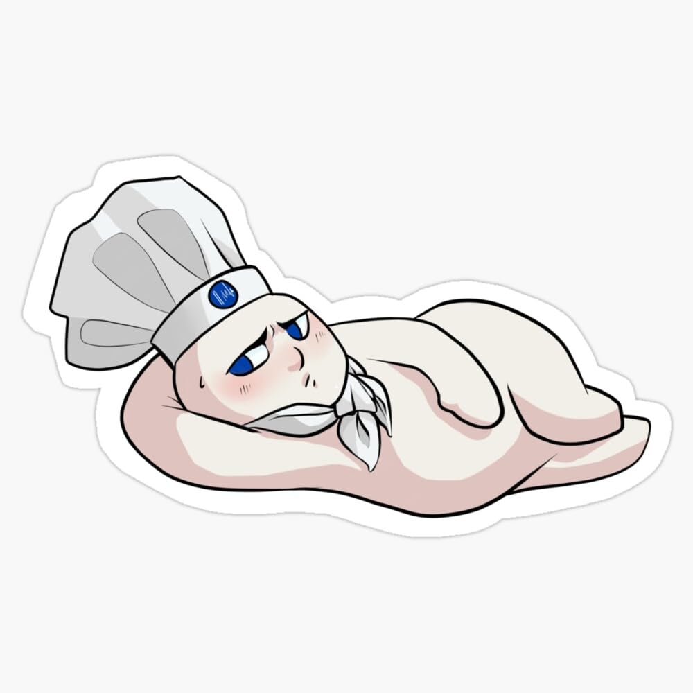 You Want A Piece Of This Dough Sticker Vinyl Waterproof Sticker Decal Car Laptop Wall Window Bumper Sticker 5"