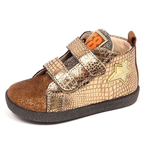 Sneaker bimba primi passi bronze pour accompagner les journées de bébé fille