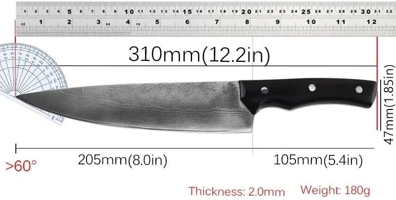 Meat Cleaver,Cleaver Knife, 8 Inch Damascus Steel Beef Knife, Kitchen Special Multi-functional Kitchen Knife,sharp High Hardness Meat Knife,kitchen Tools