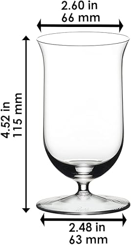 Miniatura 2 de Riedel Sommeliers Series - Vaso de whisky de malta individual, tamaño único, transparente