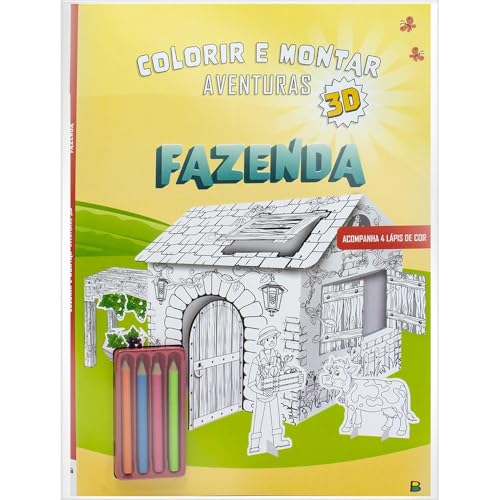 Pinte e Construa: Fazenda:
