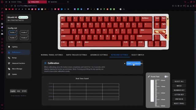Amazon.com: OOCTPK Chilkey Slice68 HE Mechanical Keyboard Gaming