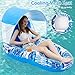 Jasonwell Pool Floats with Canopy - Inflatable Pool Float Adult Lounger Floaties Raft Floating Chair for Swimming Pool Lake Water Lounge Float with Cup Holders Beach Pool Party Toys for Adults(Blue)