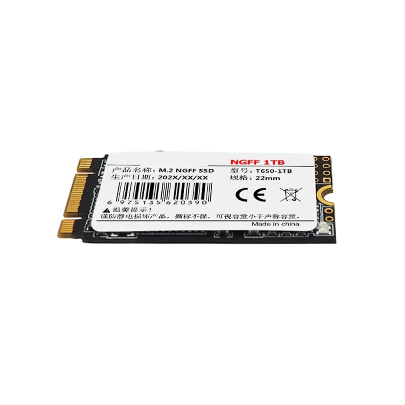 SSD NGFF m.2 128GB 256GB 512GB 1TB 22 * 42mm Size Internal Solid