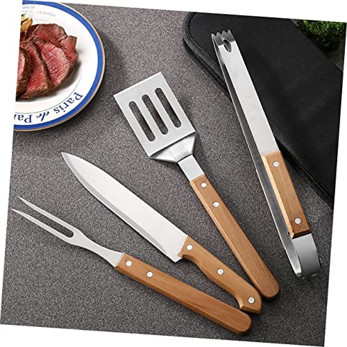 Kit de herramientas para parrilla UPKOCH 1 set miniatura 5