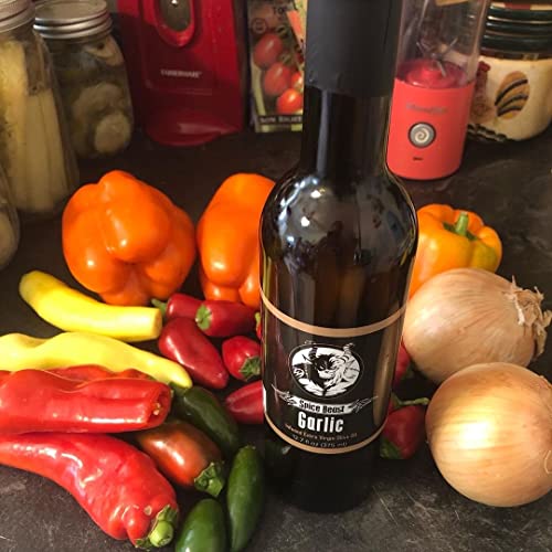 Aceite de oliva extra virgen italiano infusionado con ajo 375 ml miniatura 3