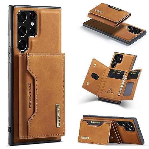 Étui en cuir pour Samsung Galaxy S25 Ultra protection portefeuille magnétique