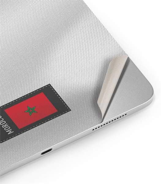 Skinit Decal Tablet Skin Compatible with iPad 11th Gen (2025) - Morocco Soccer Flag Design