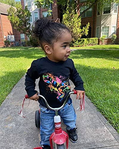 Image of Baby Toddler Boy's Cotton Crewneck Sweatshirt Christmas Clothing 1-7Y