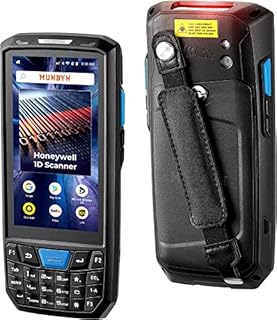 [Android 9.0 Scanner] Handheld Android 9.0 Warehouse Barcode Scanner MUNBYN POS Terminal IP66 Numeric Keypad Mobile Computer with 1D 2D Scanner and Touch Screen WiFi BT GPS NFC Reader