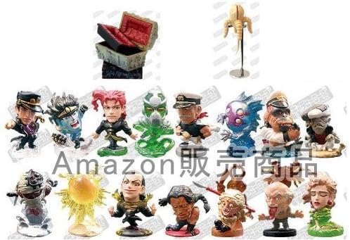 All 17 species set containing Chara Heroes vol.2 JoJo's Bizarre Adventure Part 3 Stardust Crusaders Part Secret Benefits