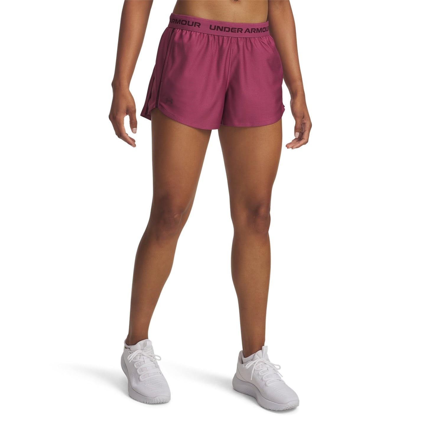 Under Armour Women's Play Up Shorts - Fuschia Dusk - 12 (M)