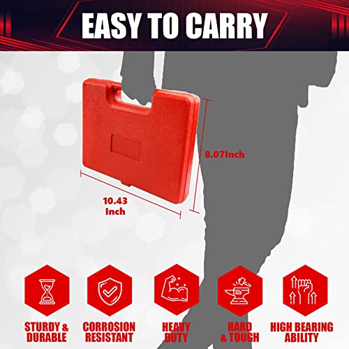 wesleydrill 30 Pcs Impact Twist Drill Bit Set,1/16"-1/2" Hex Shank Hss Titanium Drill Bits,Fit for Metal/Wood/Plastic Sink - Image 9