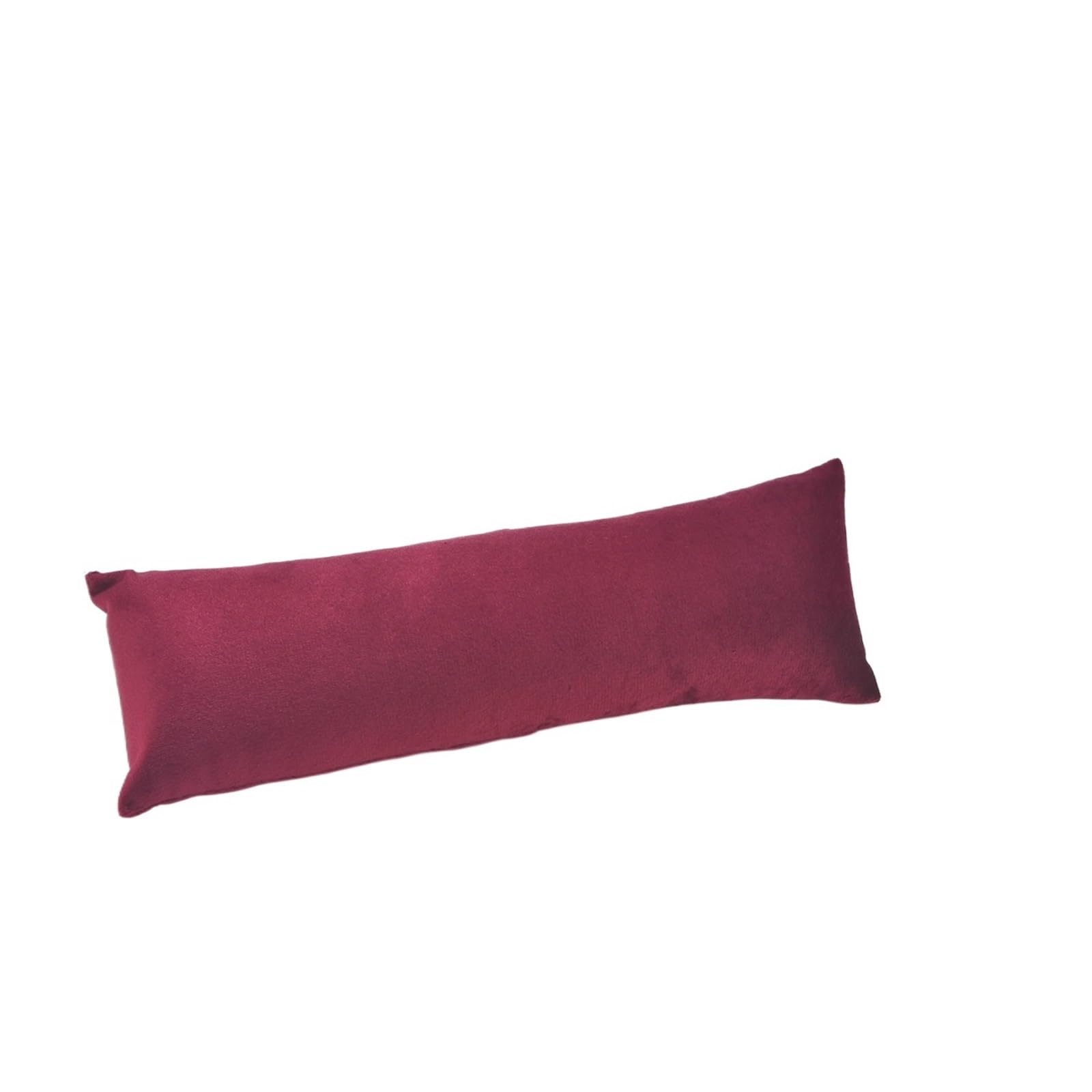 WUYXTO 10pcs Color Velvet/BeigeBlack Linen JewelryDisplay Pillow Stand Bracelet Watch Bangle Organizer Cushion Photography Prop JewelryHolder For Packaging(Rectangular(Wine))