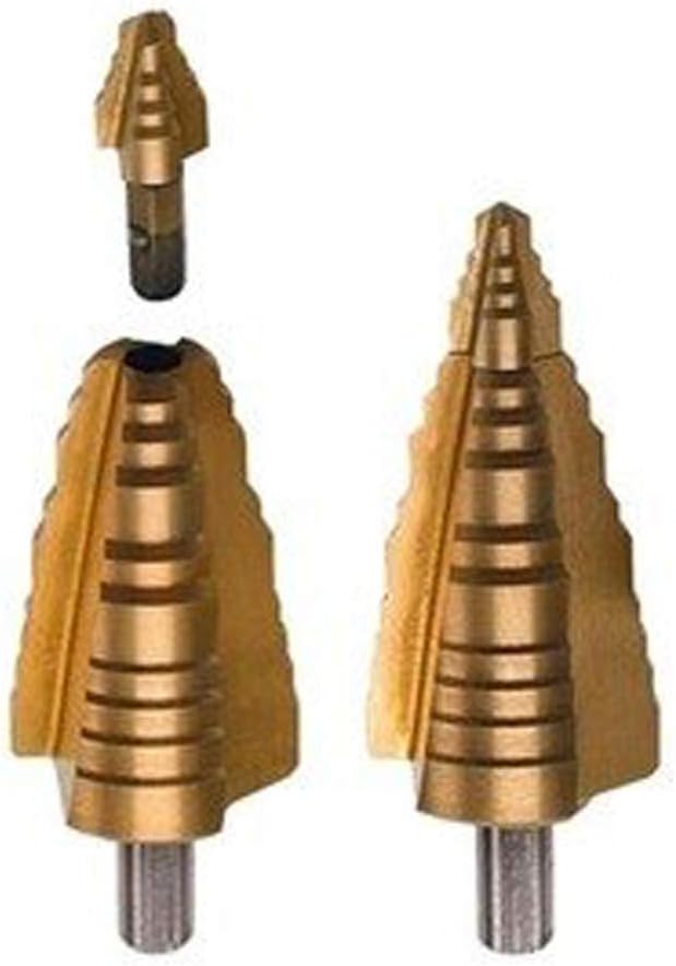 L.H. Dottie RTTP6030 Step Drill Bit, 1/4-Inch to 1-3/8-Inch Base and Tip