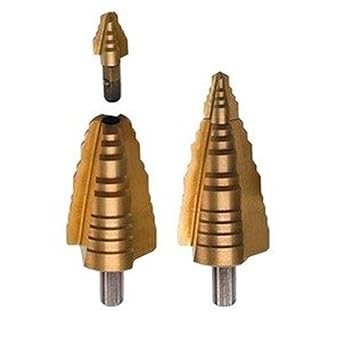 L.H. Dottie RTTP6030 Step Drill Bit, 1/4-Inch to 1-3/8-Inch Base and Tip