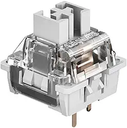 EPOMAKER LEOBOG Conjunto de interruptores Graywood V3, interruptor Cearmy linear, 40 gf, pré-lubrificado, 100 peças para personalizar teclados de jogos