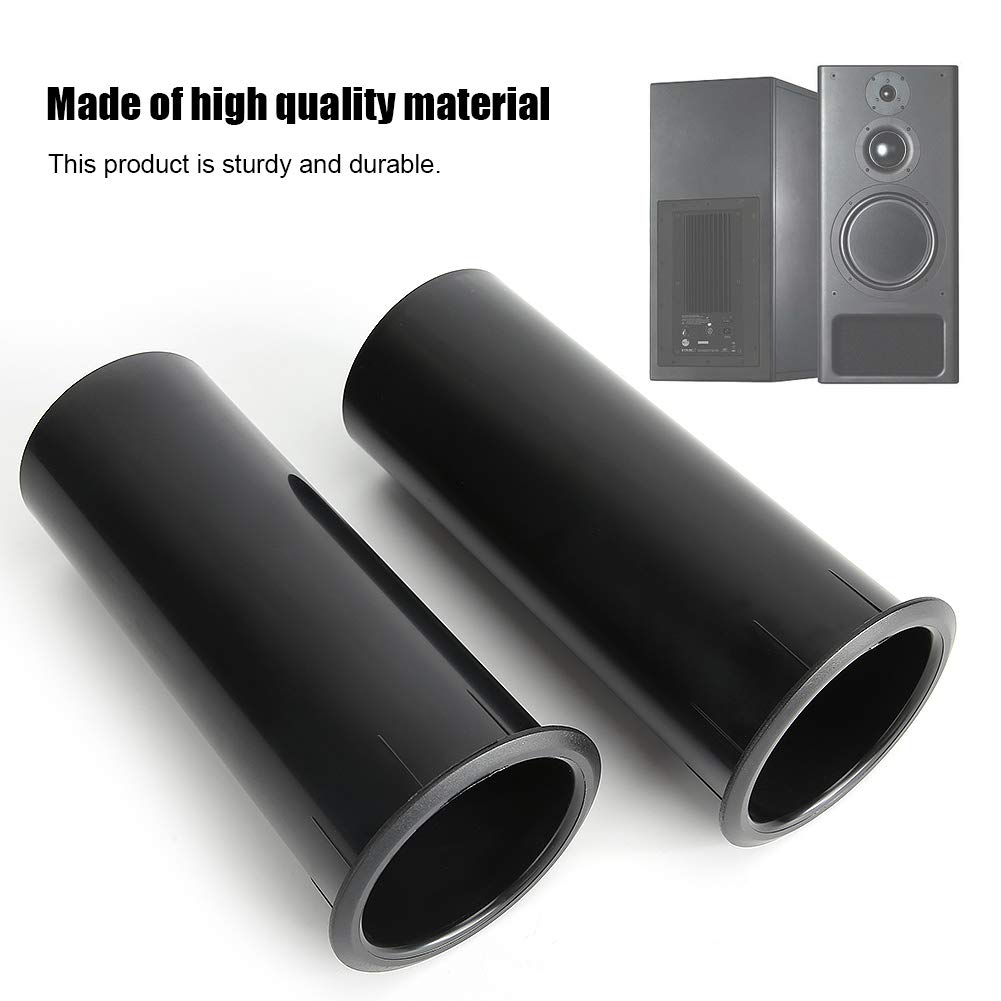 Image secondaire de VBESTLIFE Tube inverseur de Haut-Parleur, Tube inverseur de Haut-Parleur de Caisson de Basses à Trou Ouvert de 5.91in 60mm pour