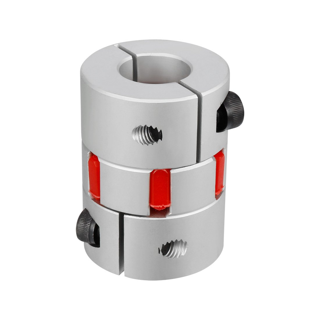 Acoplamiento flexible motor uxcell elástica evita roturas por torsión axial