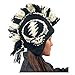 Skull Mohawk Hat Handmade Wool Mohawk Beanie Hat Made in Nepal | One Size Winter Hat Stretchy and Adjustable Unisex Adult Hat