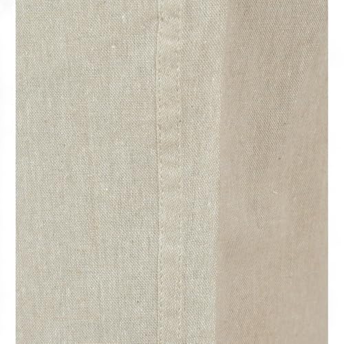 Image of Men's Formal Cotton-Linen Trousers, Waist with Drawstring, Formal & Lounge Wear