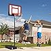 BABYCE Outdoor Basketball Hoop Steel Basketball Rim Net Set Wall Mounted Weather Resistant for Kid Diameter 45cm with 2 Basketball Nets