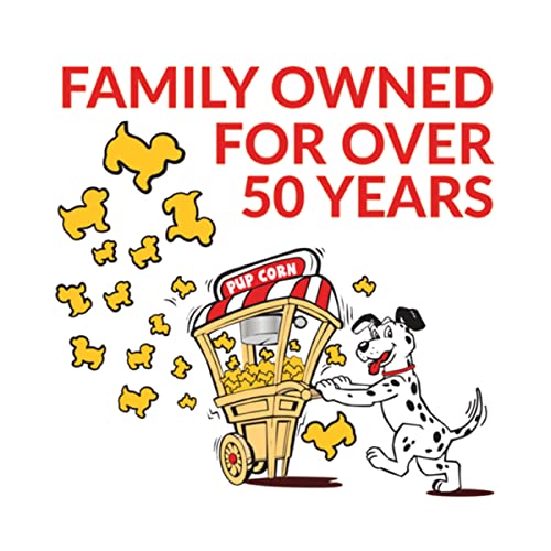 Pup Corn Plus - Puffed Dog Treats With Prebiotics And Probiotics - Chicken & Cheddar Cheese (24.5Oz) - Made In Usa #TOP4