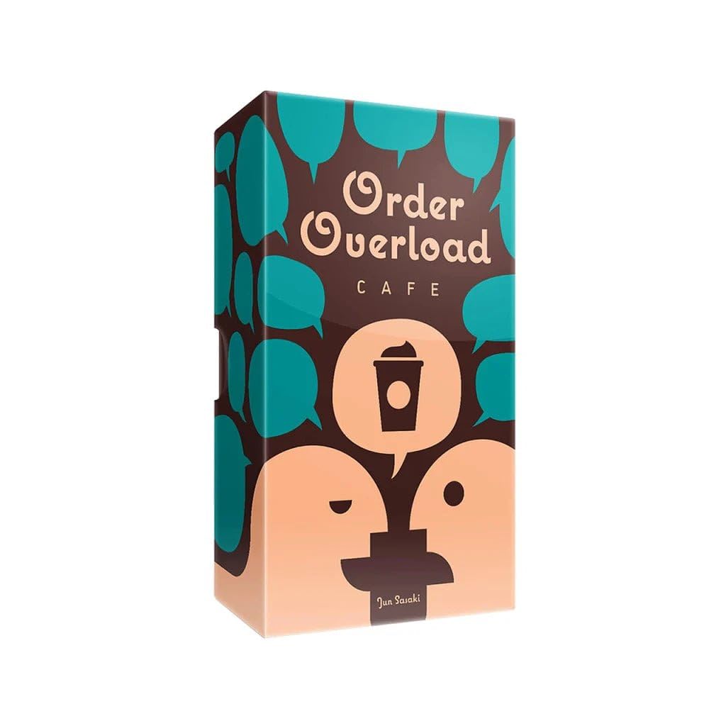 Oink Games | Order Overload Café | Jeu de Société Coopératif Familial | Mémoire, Communication & Déduction | 2-​6 Joueurs | Dès 6 Ans | Parties Rapides | Jeu Apéro & Soirée Amis | Version française