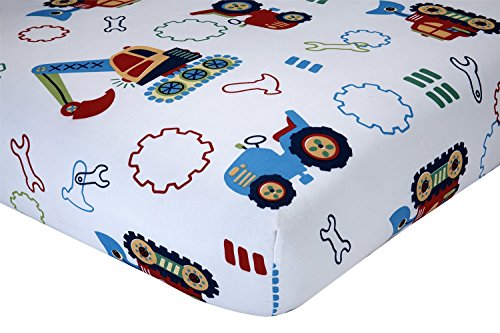 EVERYTHING KIDS Toddler Bedding Set, Under Construction - Thumbnail 5