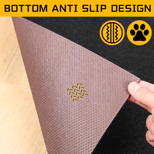 Image of Waterproof Canine Urine Pads, Washable Canine Urine Pads 72 inchx72 inch Reusable Canine Urine Pads Extra Large Upgraded Non-Slip Canine Urine Pads Absorbent Puppy Urine Pads