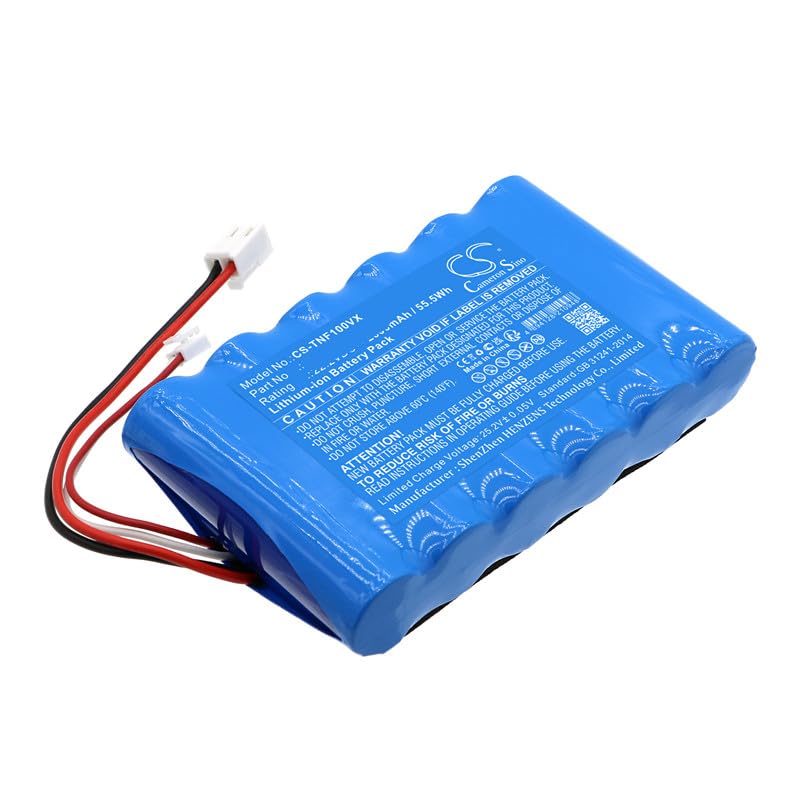 Battery for Tineco FW020100US, FW15M-01, HF10E-01, iFLOOR IPX4, iFloor Wet Dry Vacuum PN:Tineco 6ICNMR19-66 2500mAh / 55.5Wh