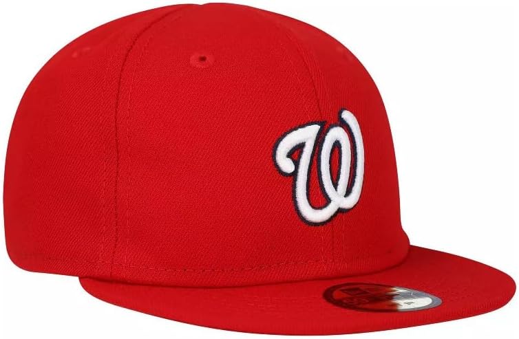 New Era Infant Washington Nationals Game My 1st 59Fifty Fitted Hat Cap, Size 6 - Red