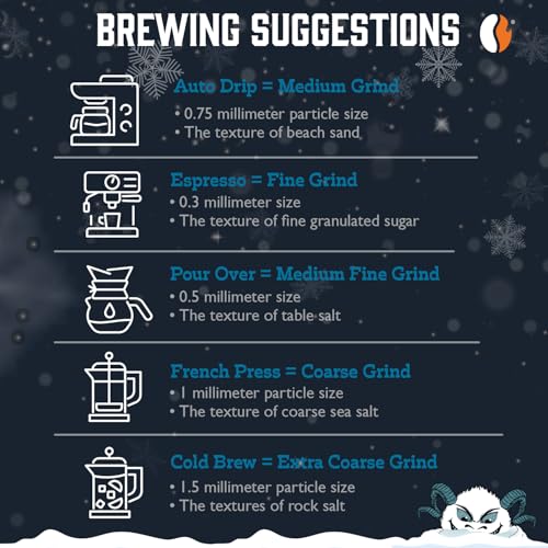 Image of Fresh Roasted Coffee, Organic Dark & Bold Frostbite Cold Brew Whole Bean Coffee, Dark Roast, USDA Organic, Kosher, 12 oz