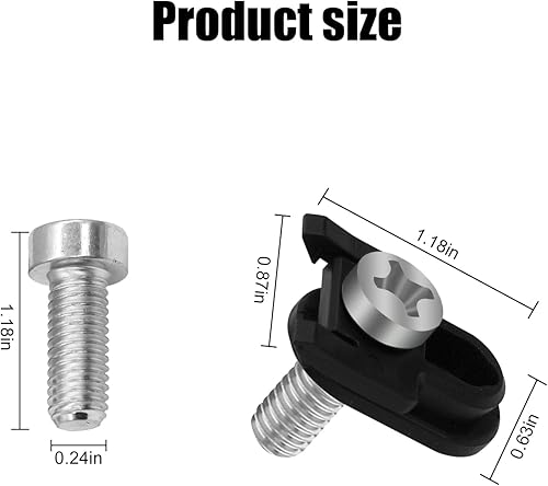 Miniatura 9 de WR01X25070 - Cierre de manija de puerta de refrigerador para GE - Piezas de repuesto para manija de congelador y refrigerador, reemplaza a AP7175647