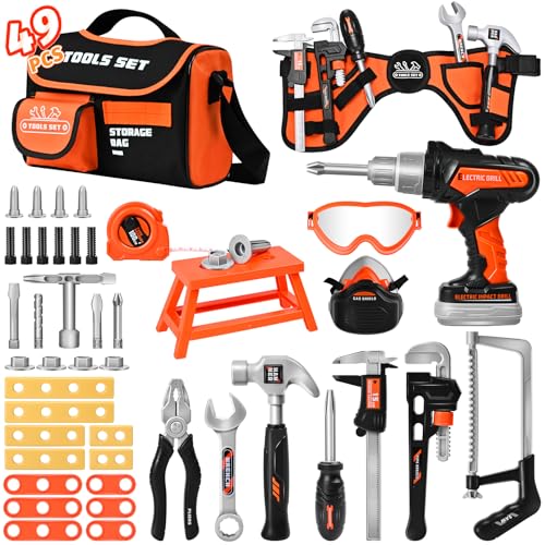 49 PCS Tool Bag with Belt
