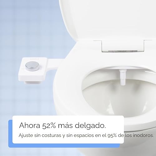 Miniatura 6 de TUSHY - Nuevo modelo de bidé TUSHY Fresh, asiento de inodoro ultradelgado con boquilla higiénica autolimpiante sin electricidad, fácil de instalar,