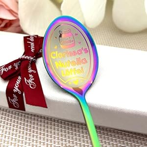 Generic Löffel personalisiert Schokoladenlöffel mit Gravur