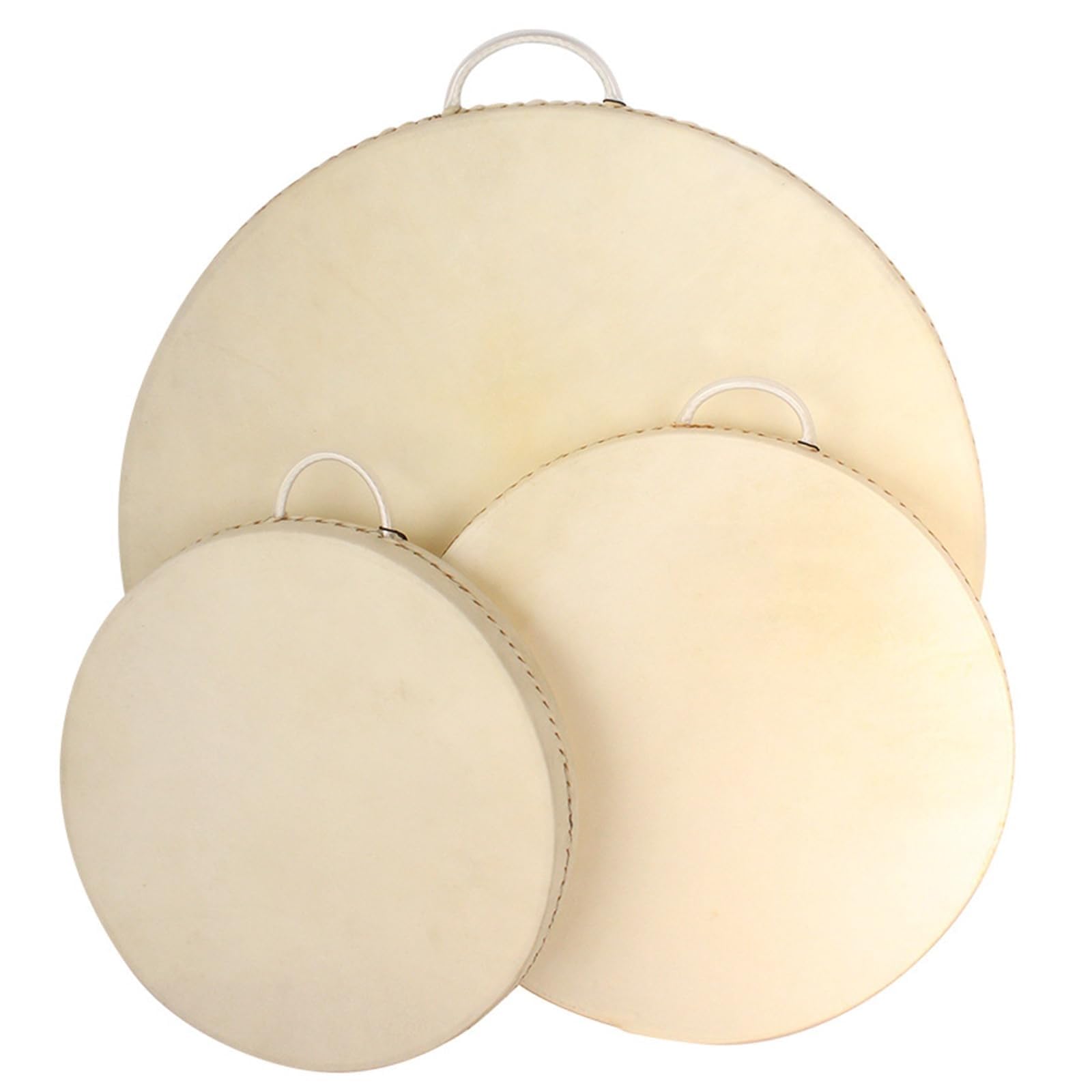 Handtrommel mit Meeresrauschen, doppelseitiges Perkussionsinstrument für Yoga, Entspannung, Konzerte, Hochzeiten, handgefertigt aus hochwertigen Materialien (40cm/16in)